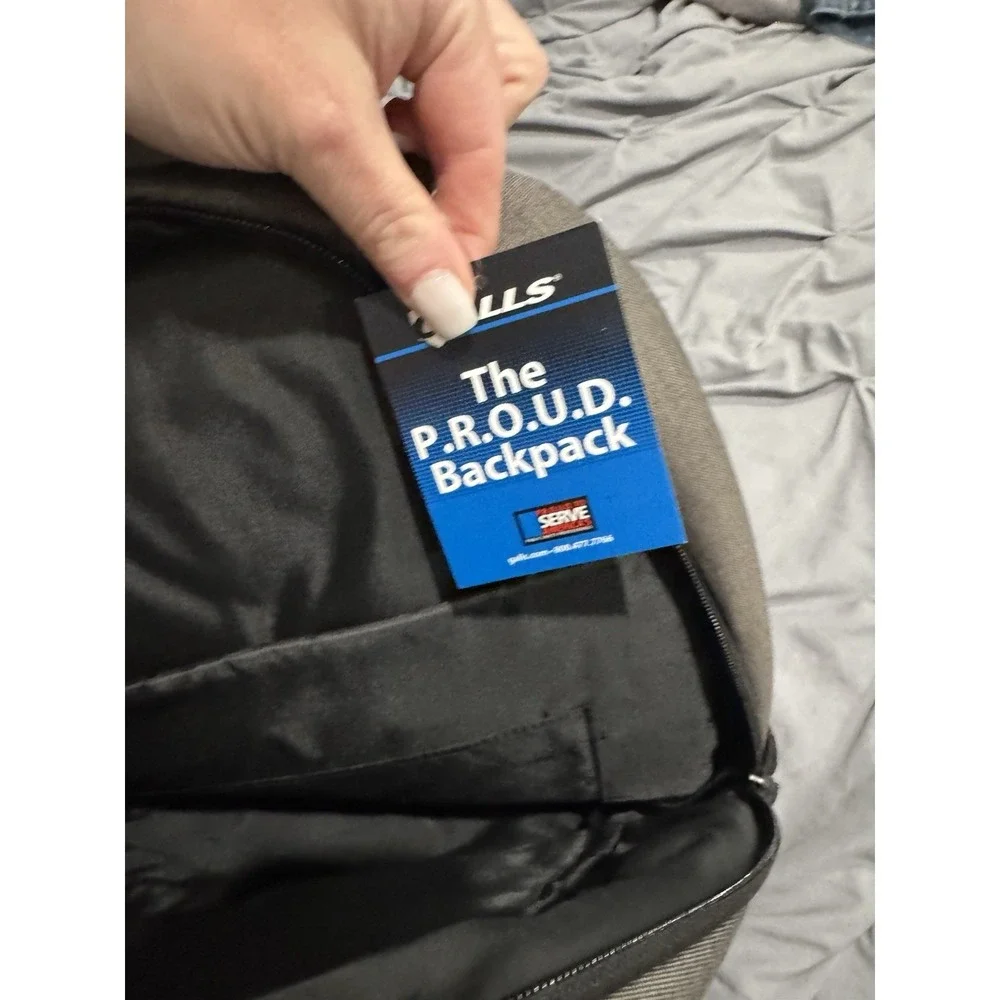 Galls BACKPACK GRAY BLACK Tactical Bookbag‎ School NWT